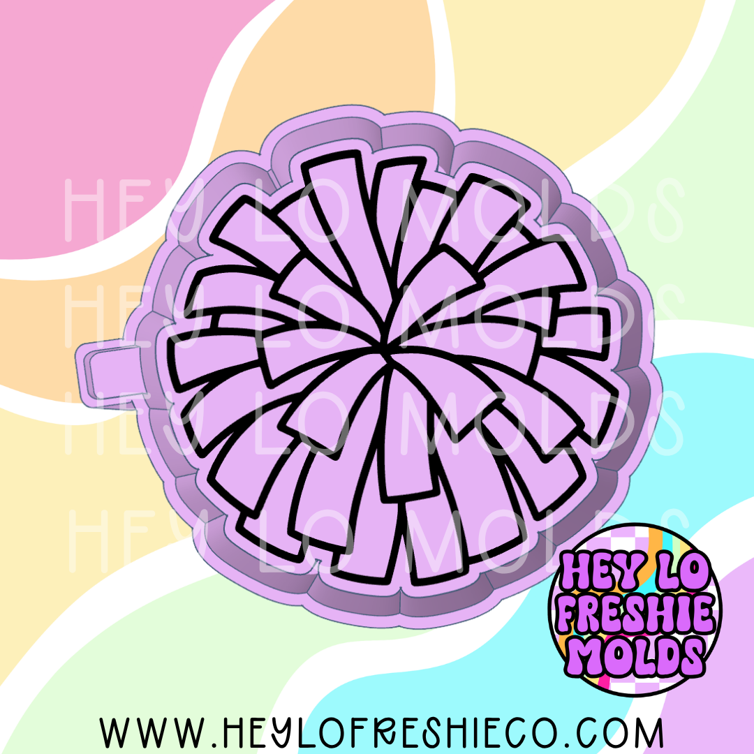Cheer Pom Pom Silicone Mold
