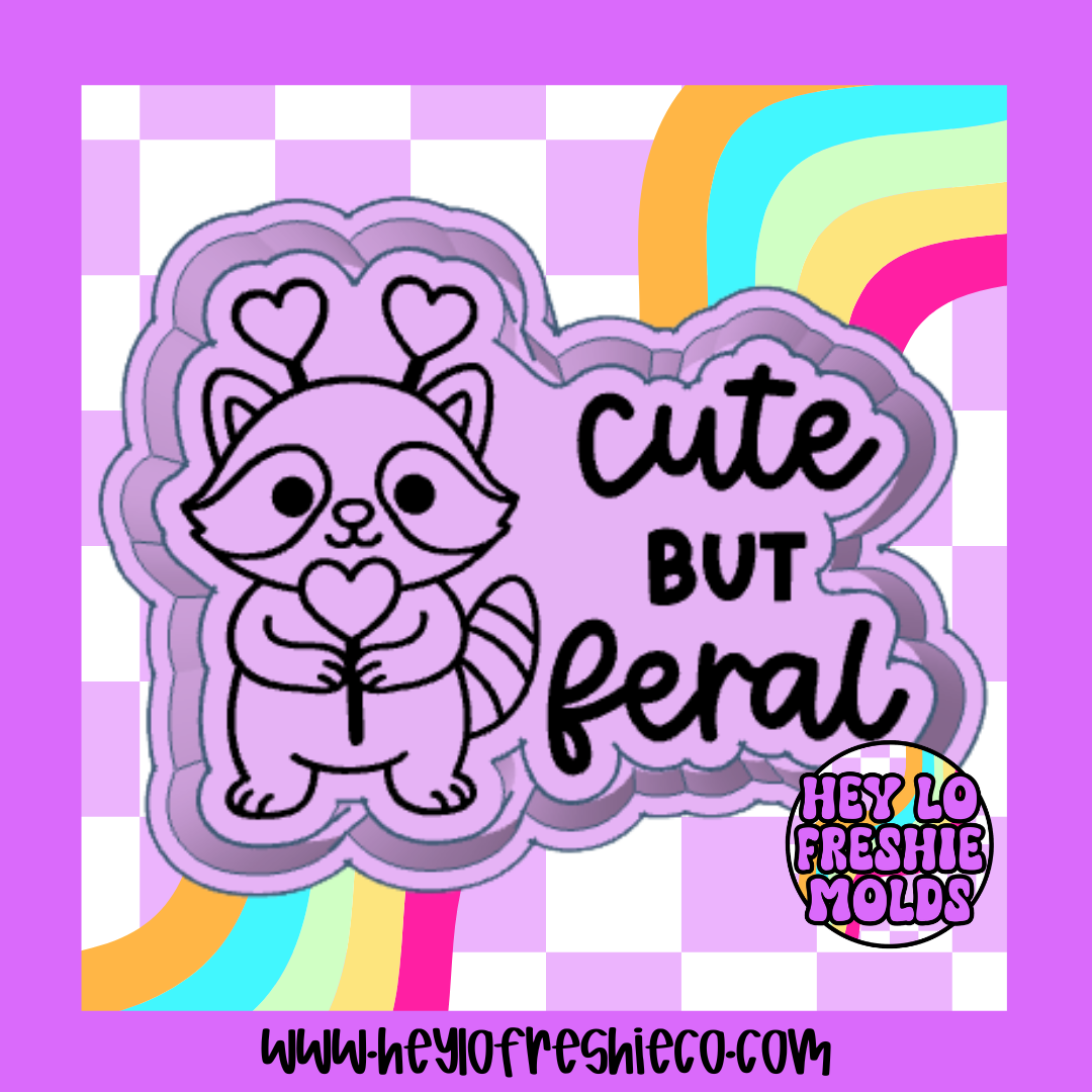 Cute But Feral Silicone Mold