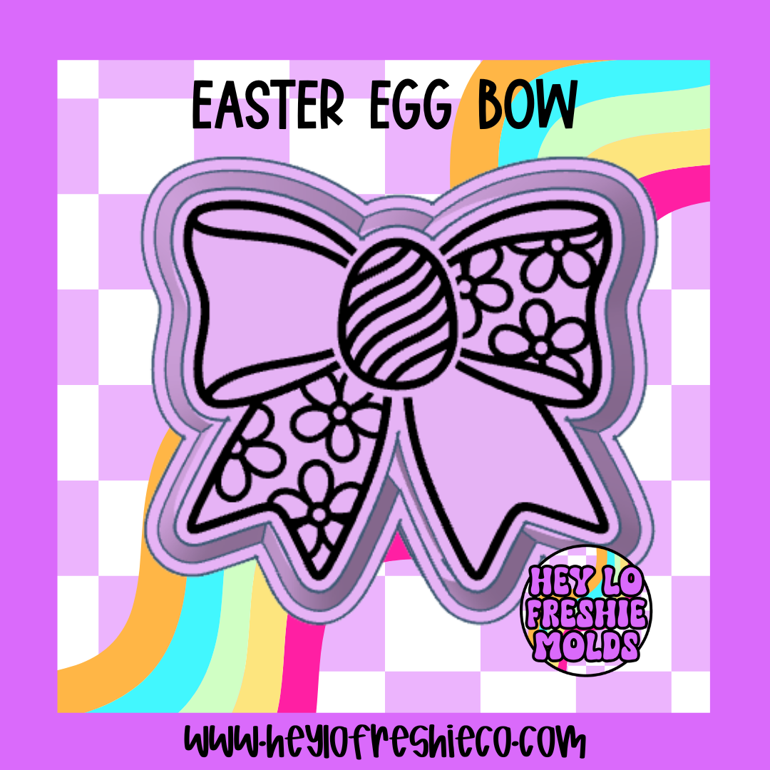 Easter Egg Bow Silicone Mold