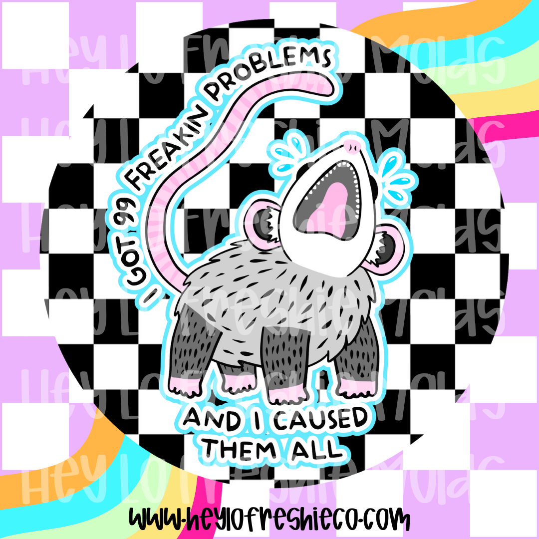 Round Cardstock | I've Got 99 Problems