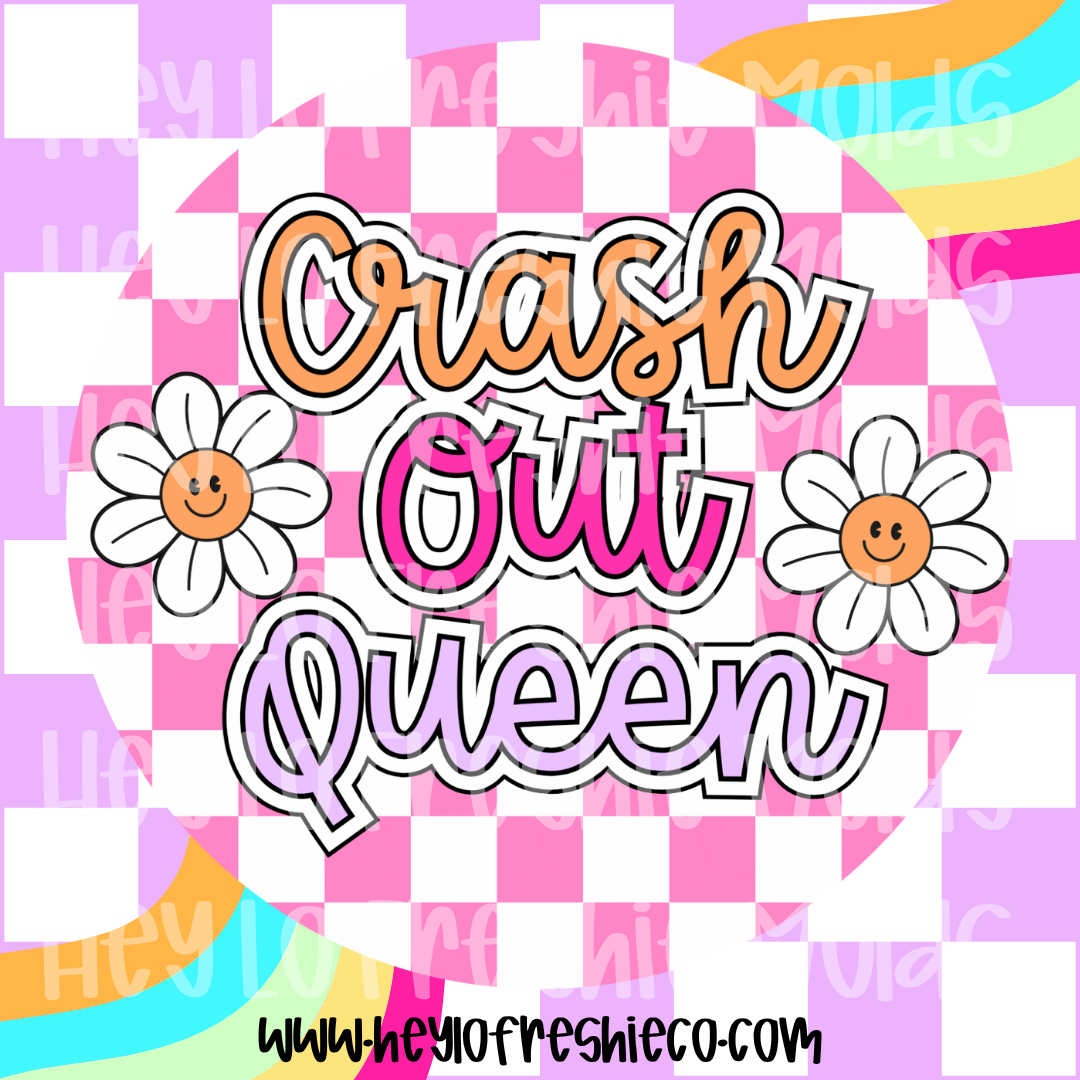 Round Cardstock 047 | Crash Out Queen