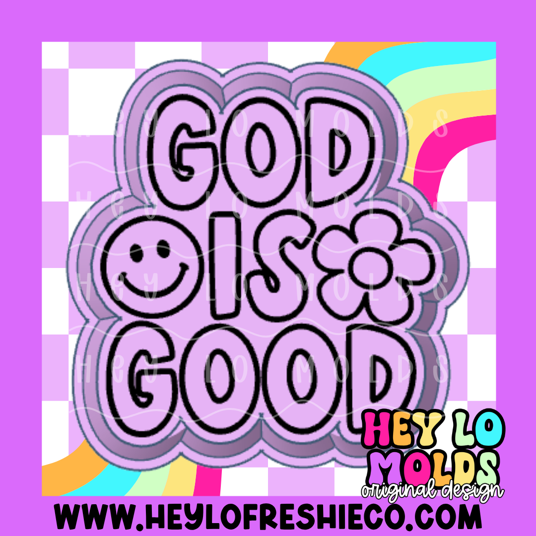 God Is Good Silicone Mold