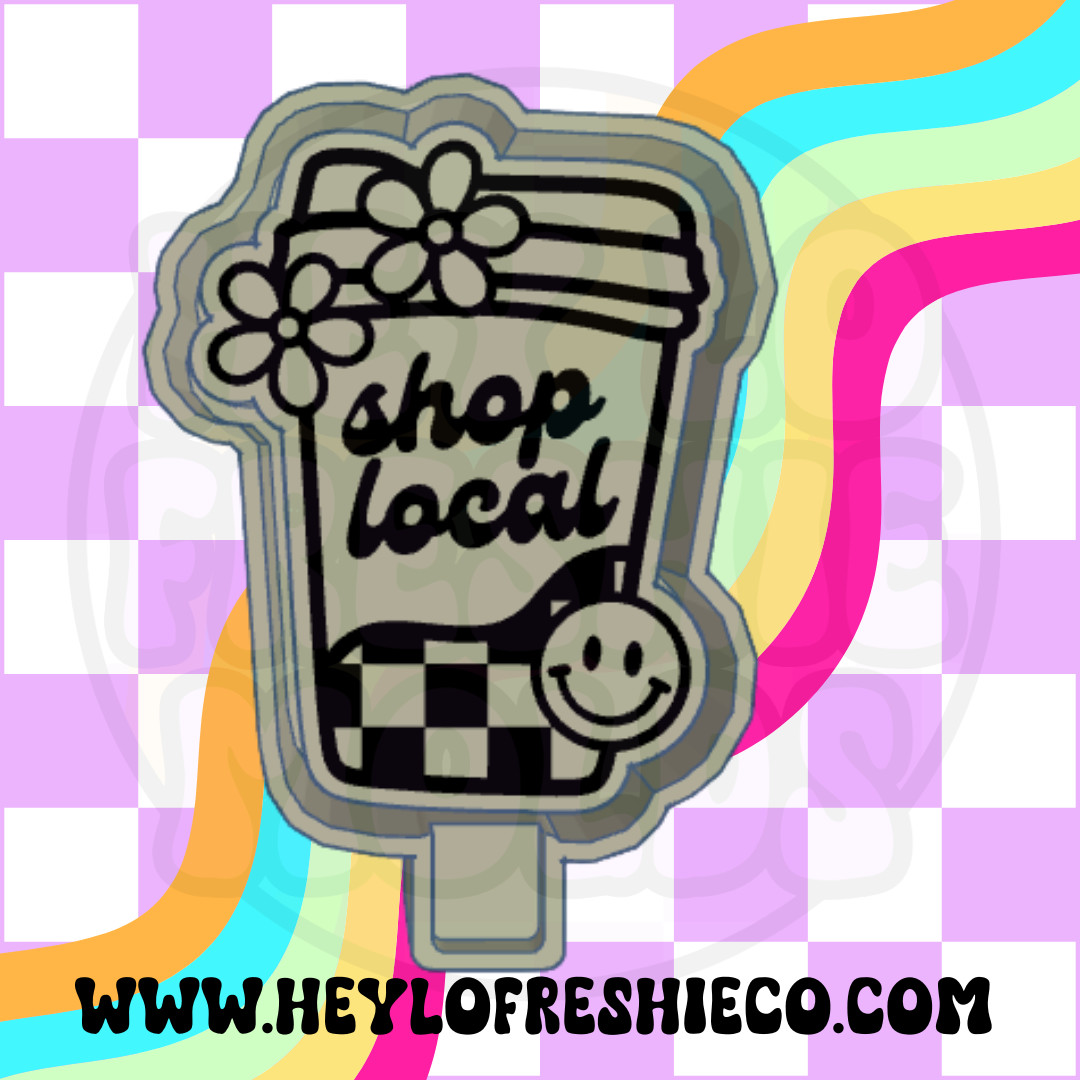 Shop Local Coffee Silicone Mold