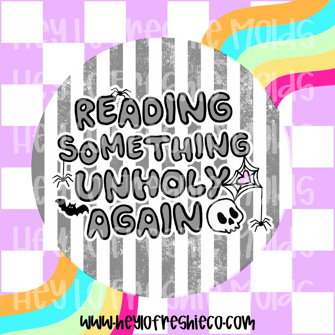 Round Cardstock | Reading Something Unholy Again