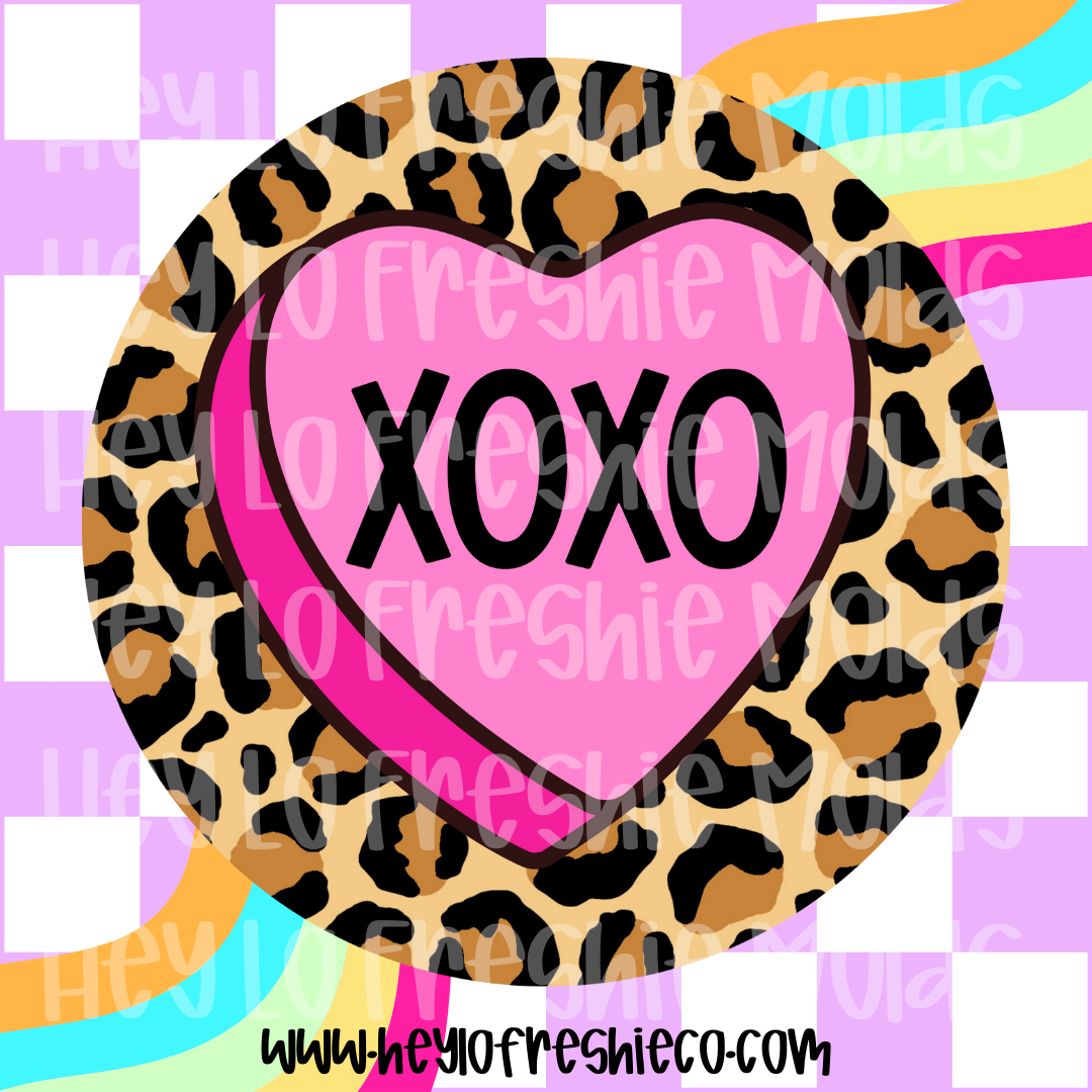 Round Cardstock 045 | Conversation Heart XOXO