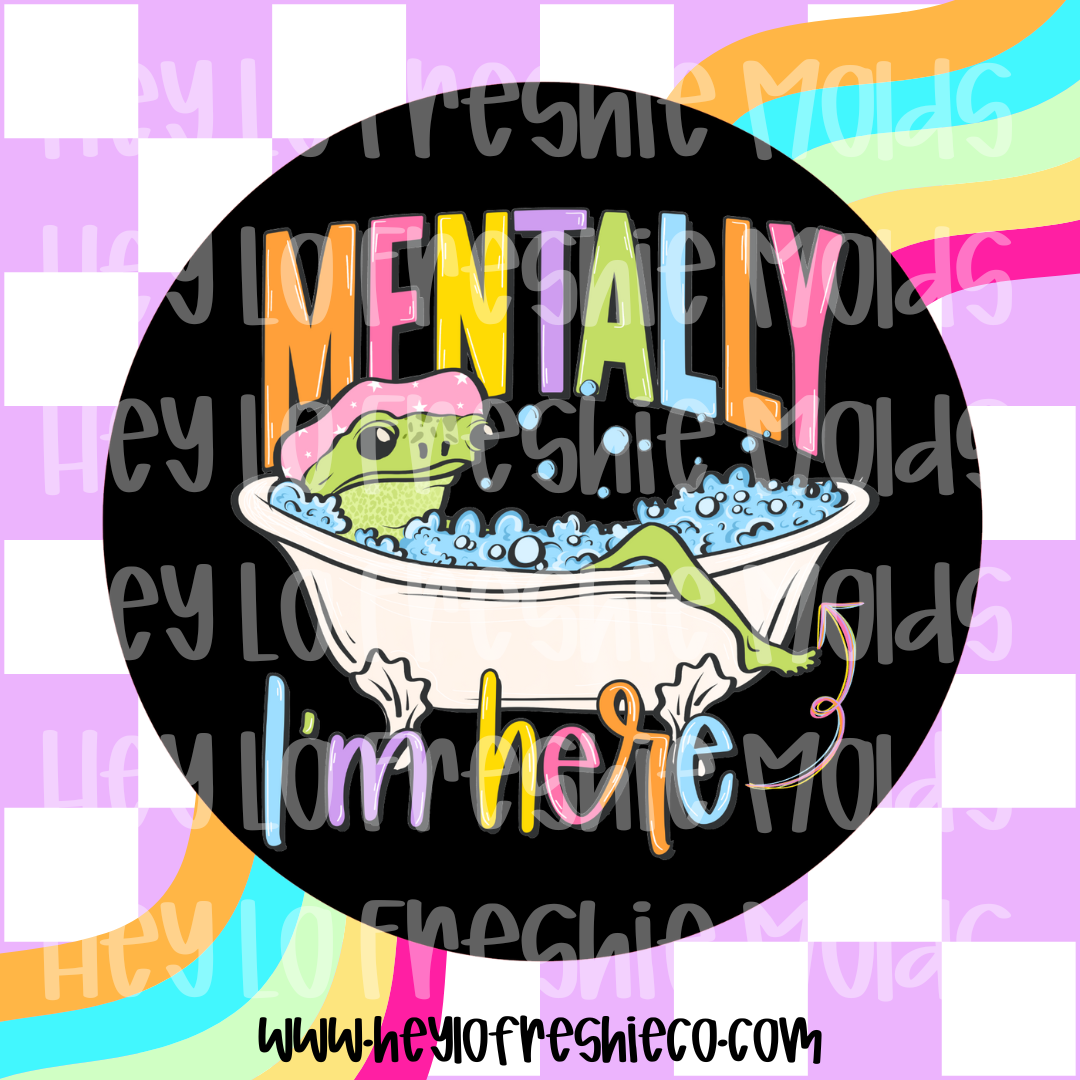 Round Cardstock | Mentally I'm Here