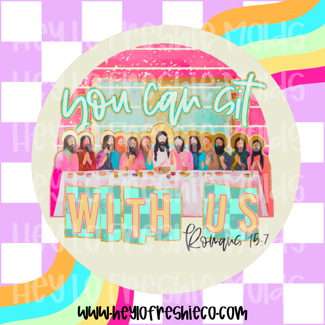 Round Cardstock 210 | You Can Sit With Us (Gray)