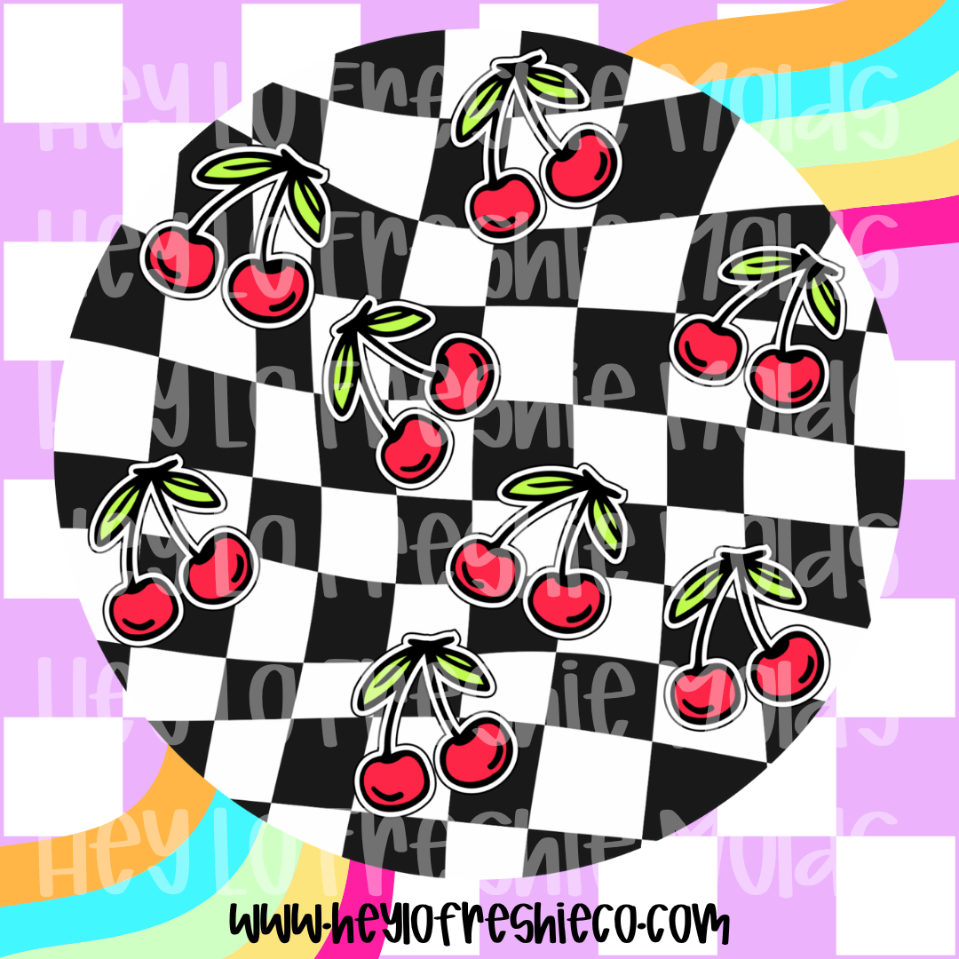 Round Cardstock 033 | Cherries