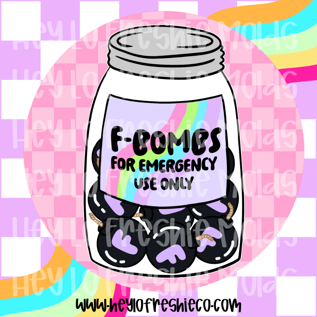 Round Cardstock 070 | F Bombs