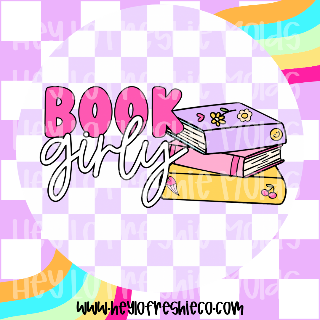 Round Cardstock 020 | Book Girly