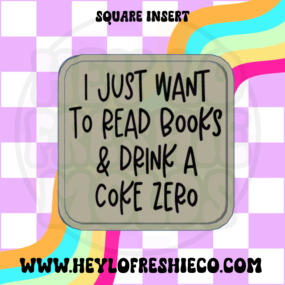 Square Inserts - Bookish Options