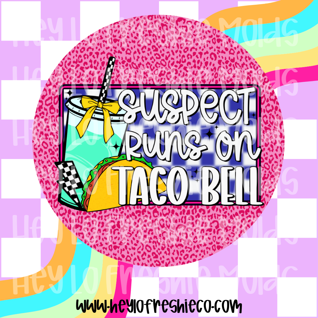 Round Cardstock 180 | Suspect Runs On Taco Bell