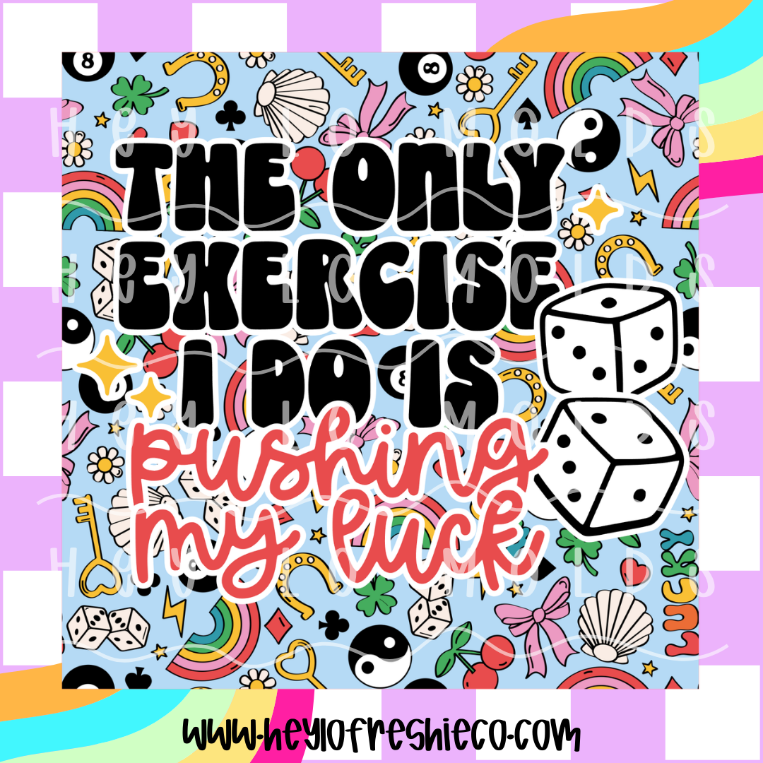 Square Cardstock | Pushing My Luck