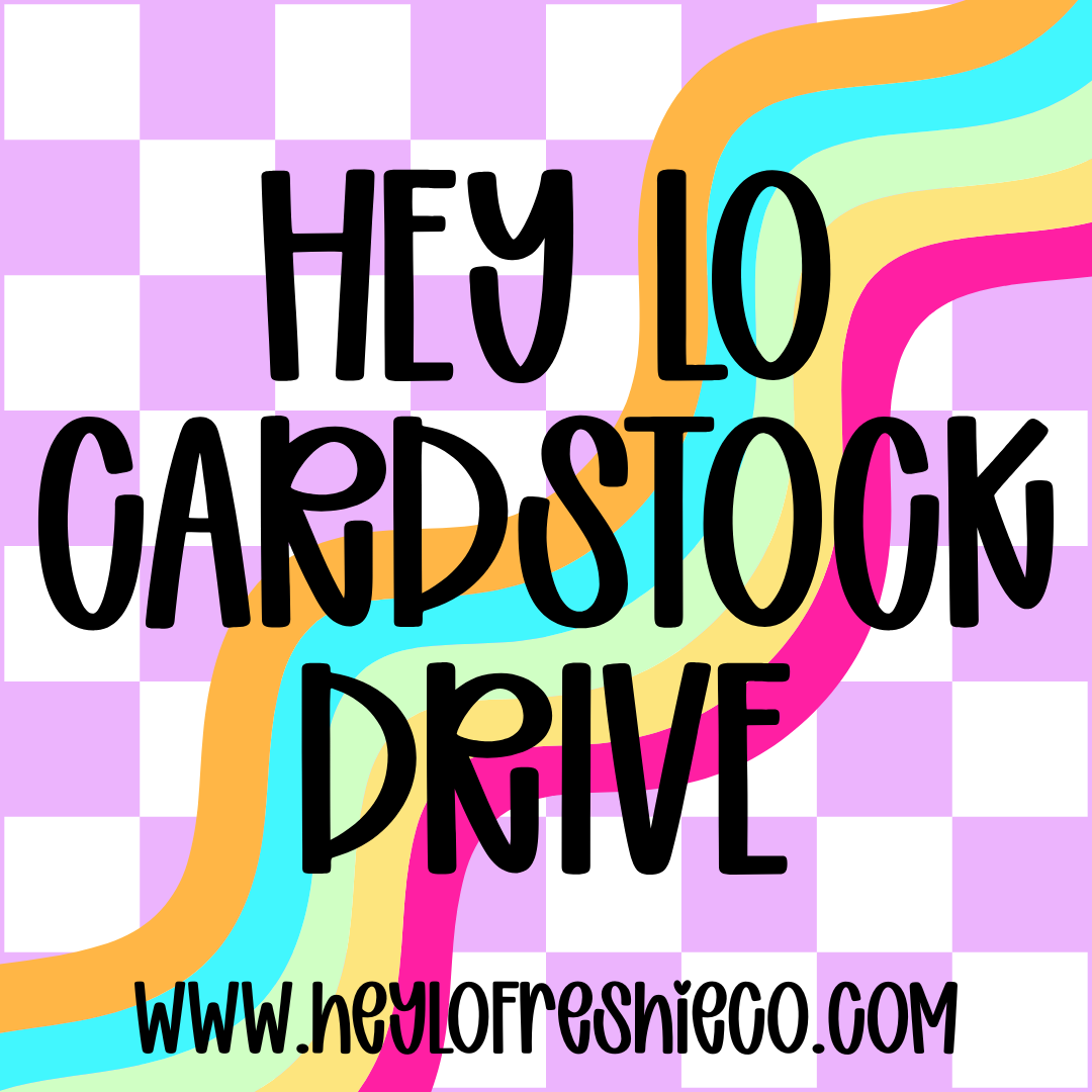 Digital Cardstock Drive: Full Hey Lo Cardstock Collection