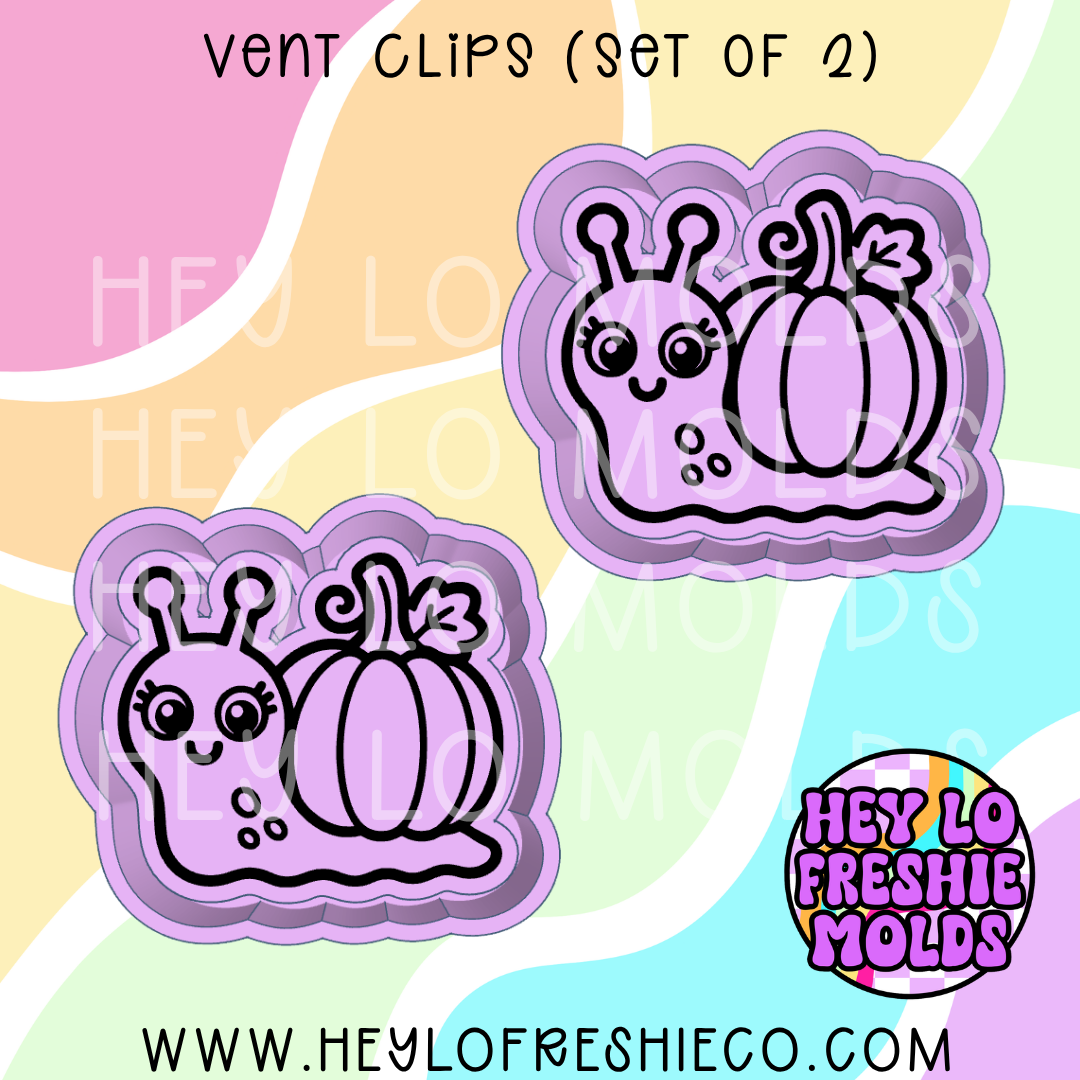 Pumpkin Snail Vent Set Silicone Mold