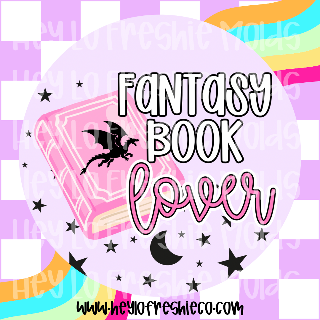 Round Cardstock | Fantasy Book Lover