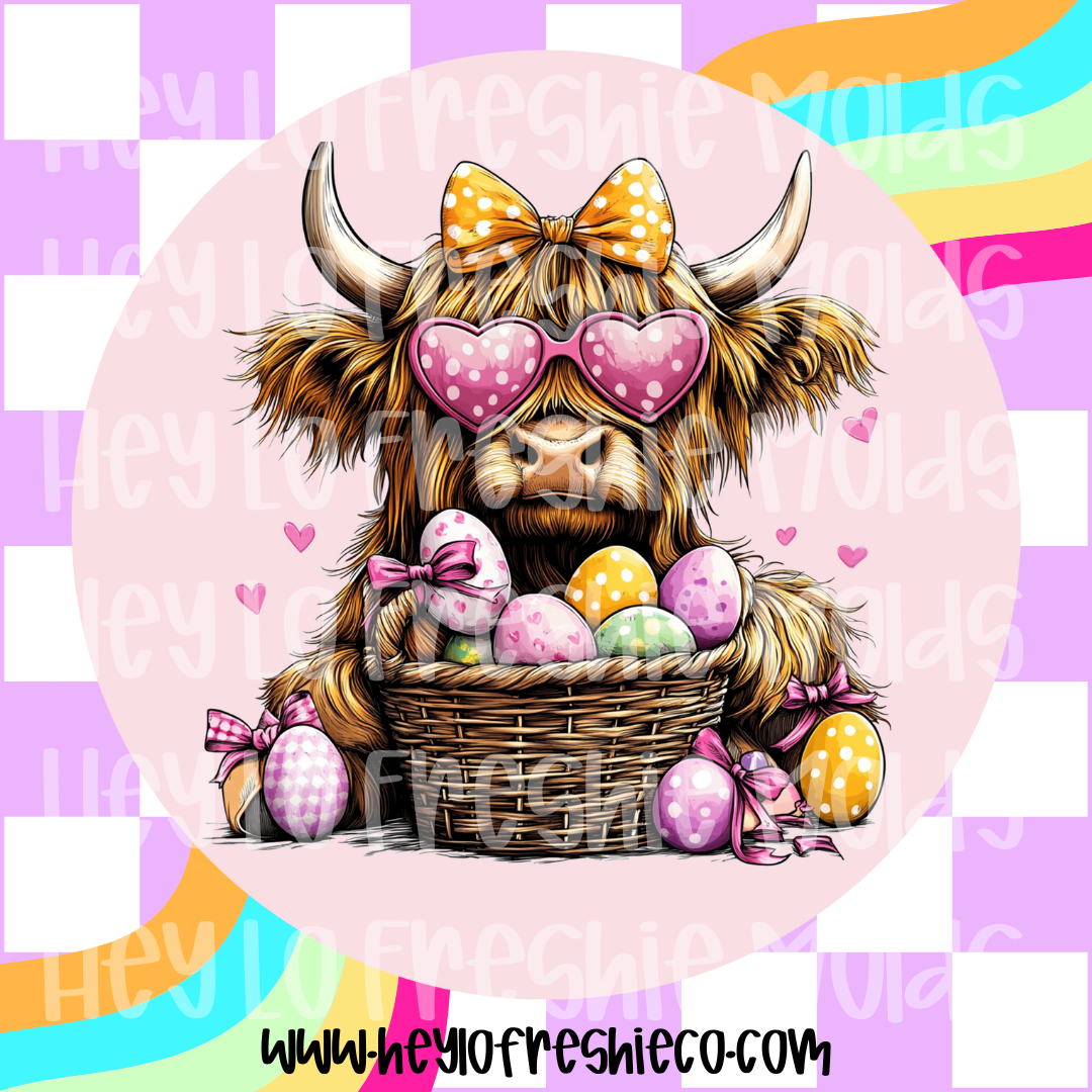 Round Cardstock | Easter Highland