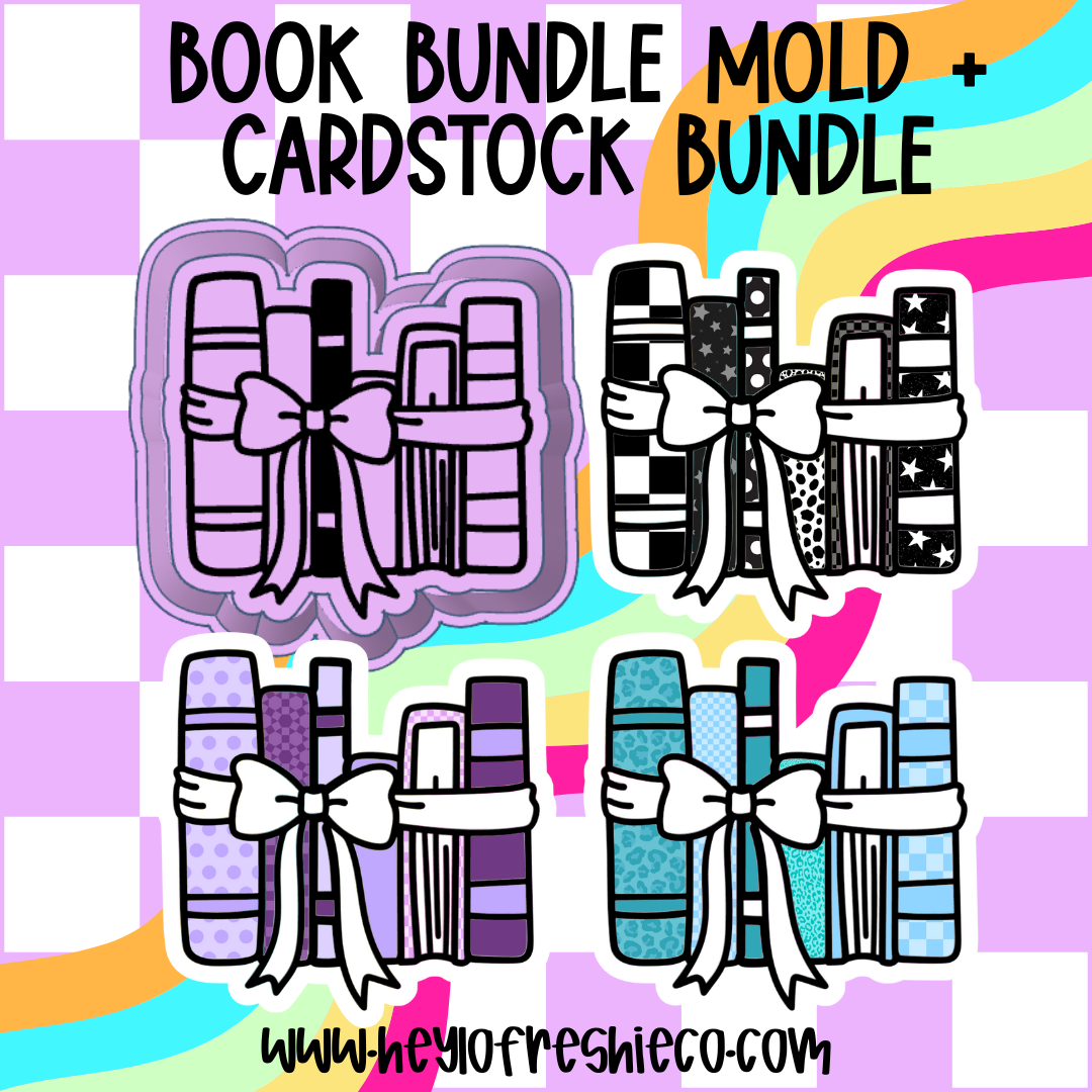 Book Bundle Mold + Cardstock Bundle