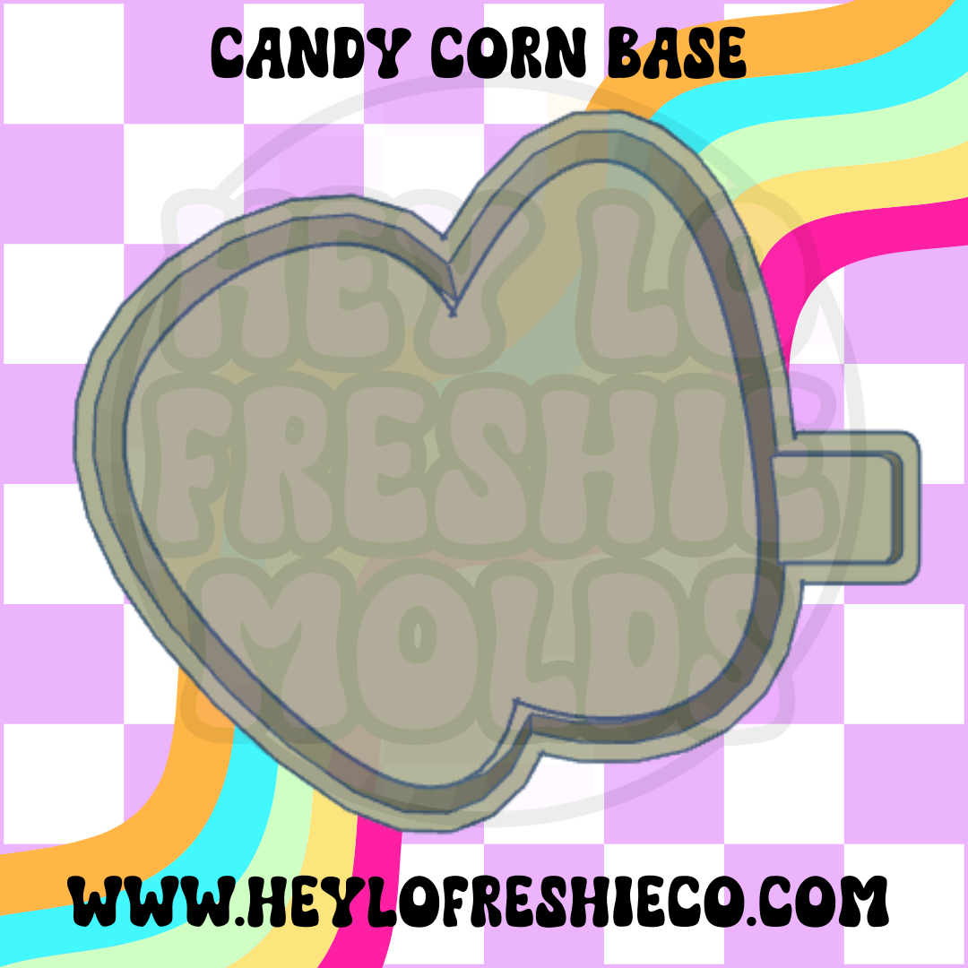 Candy Corn Base Silicone Mold