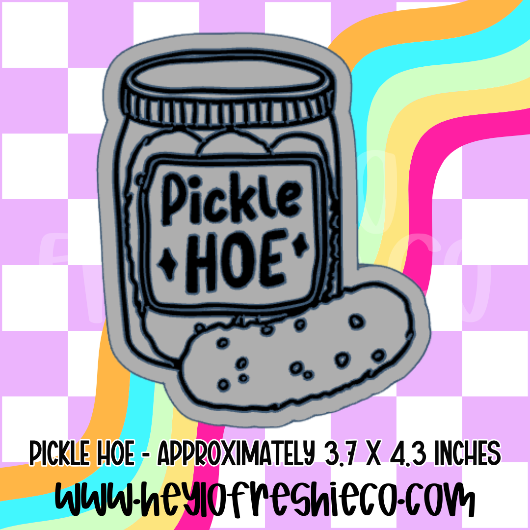 Pickle Hoe Silicone Mold