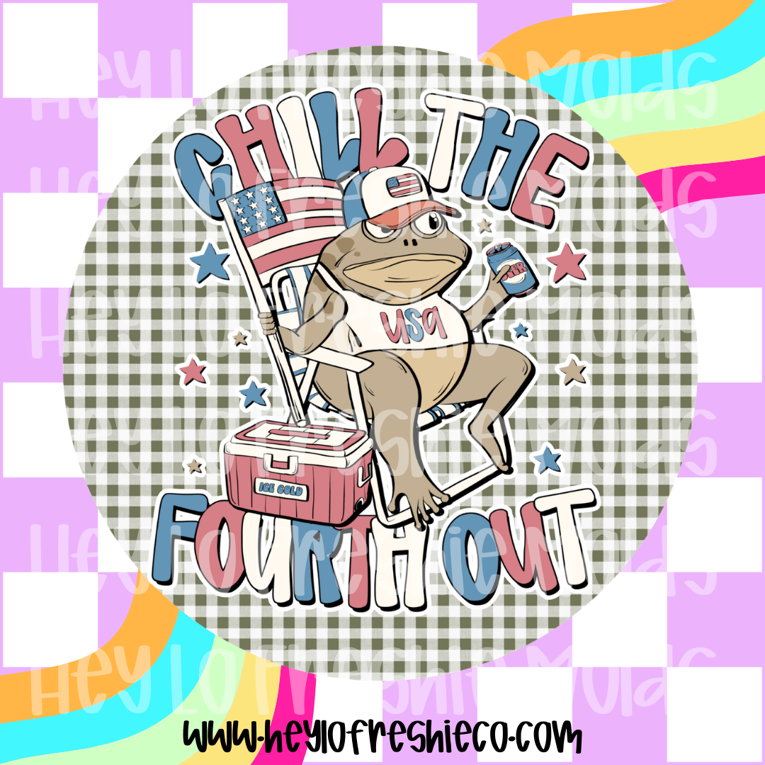 Round Cardstock 038 | Chill The Fourth Out