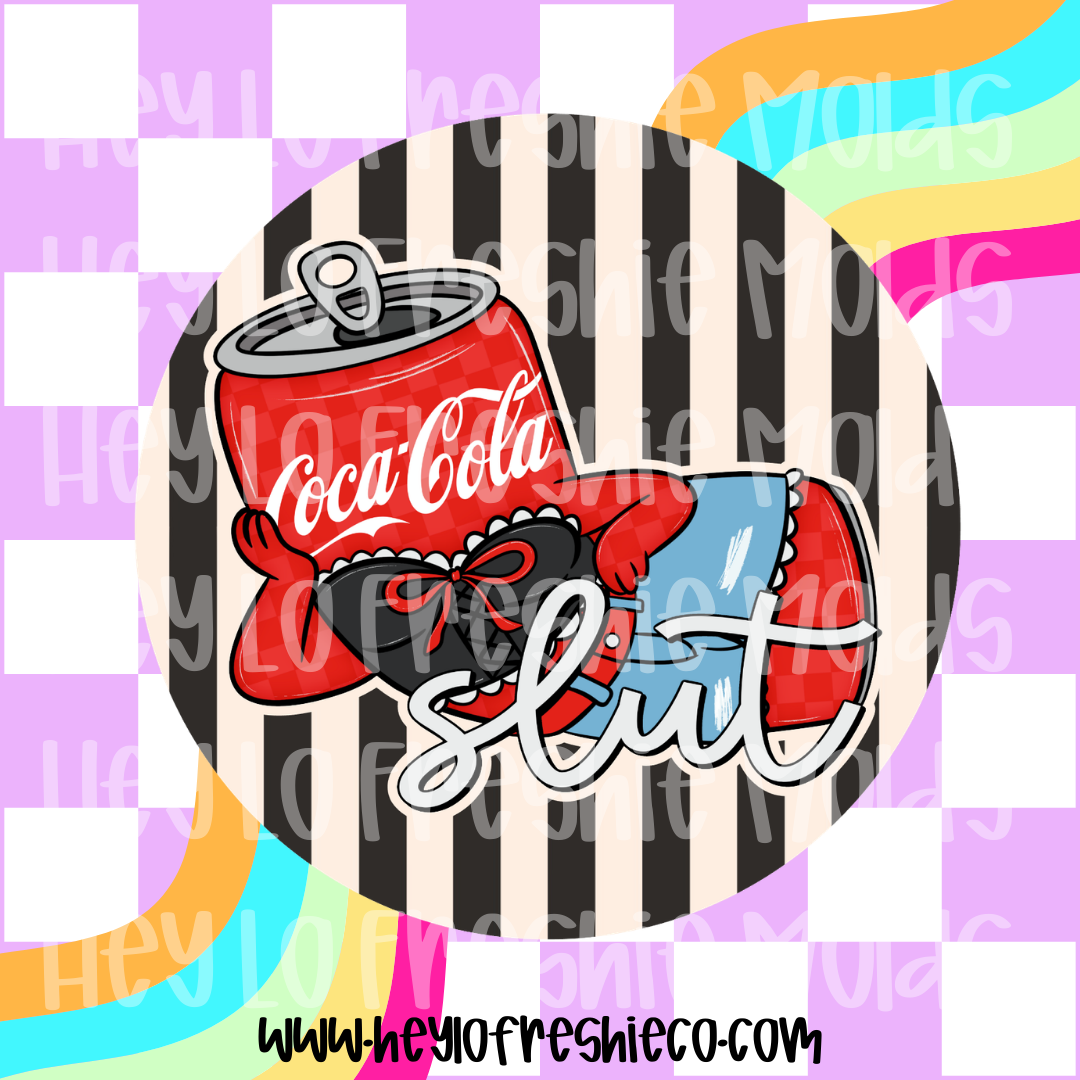 Round Cardstock 039 | Coca Cola Slut