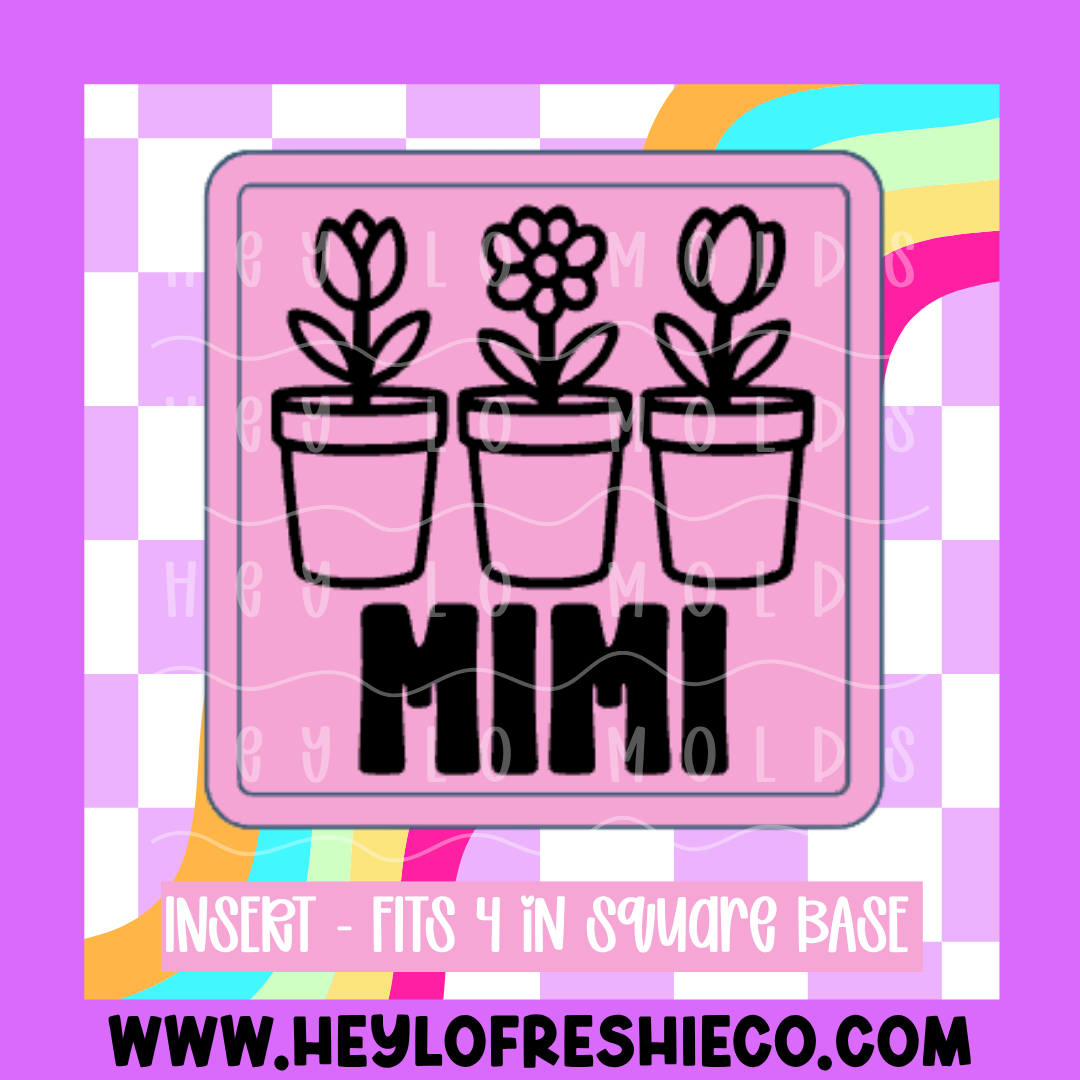 Square Insert - Mimi Flower Pots