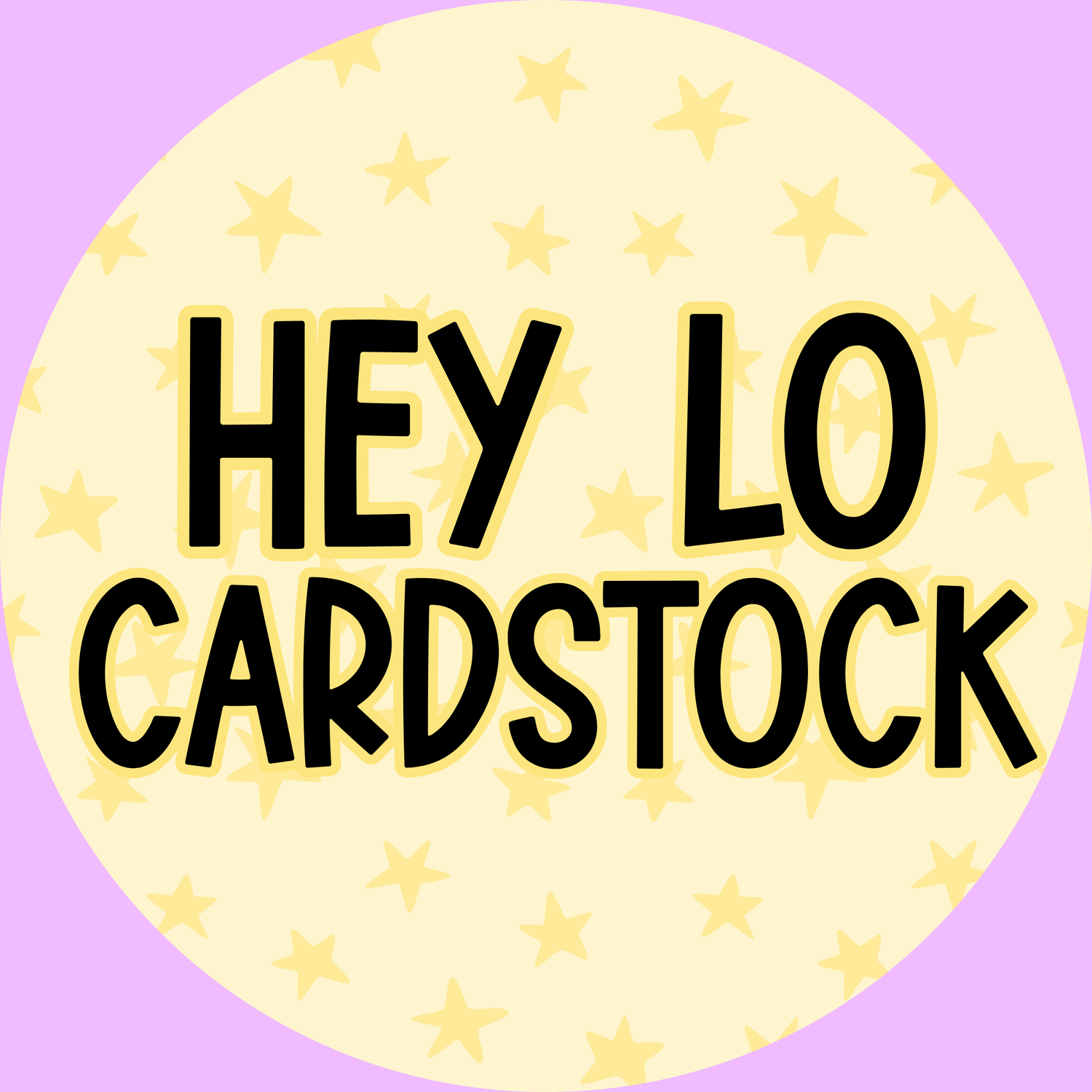 Cardstock for Hey Lo Molds