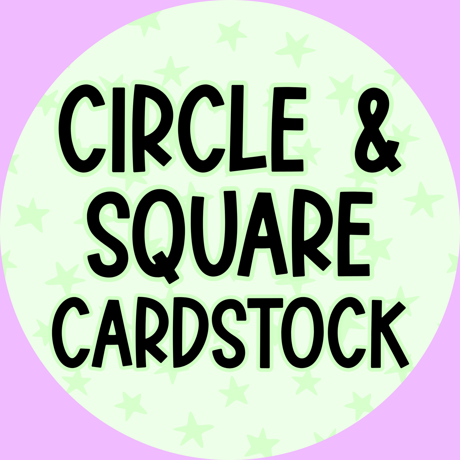 Basic Shape Cardstock