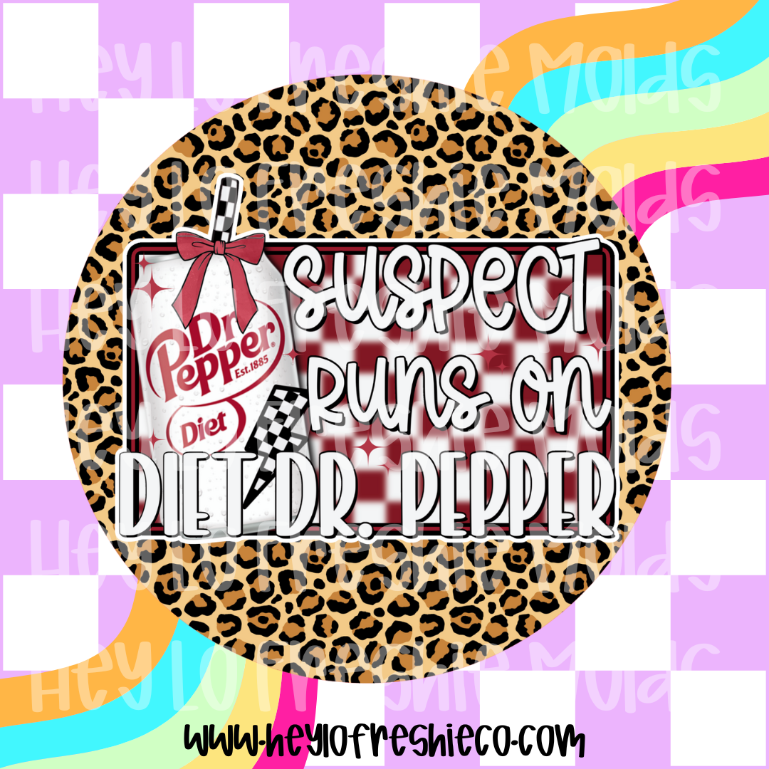Round Cardstock 175 | Suspect Runs On Diet Dr P