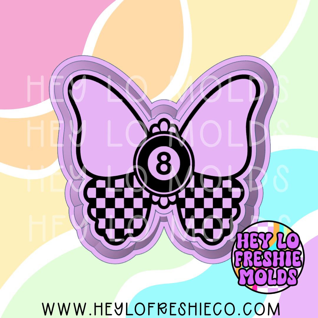 8 Ball Butterfly Silicone Mold