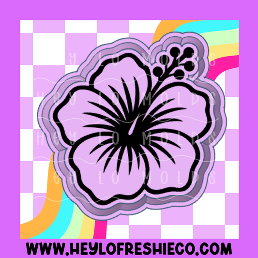 Hibiscus Silicone Mold