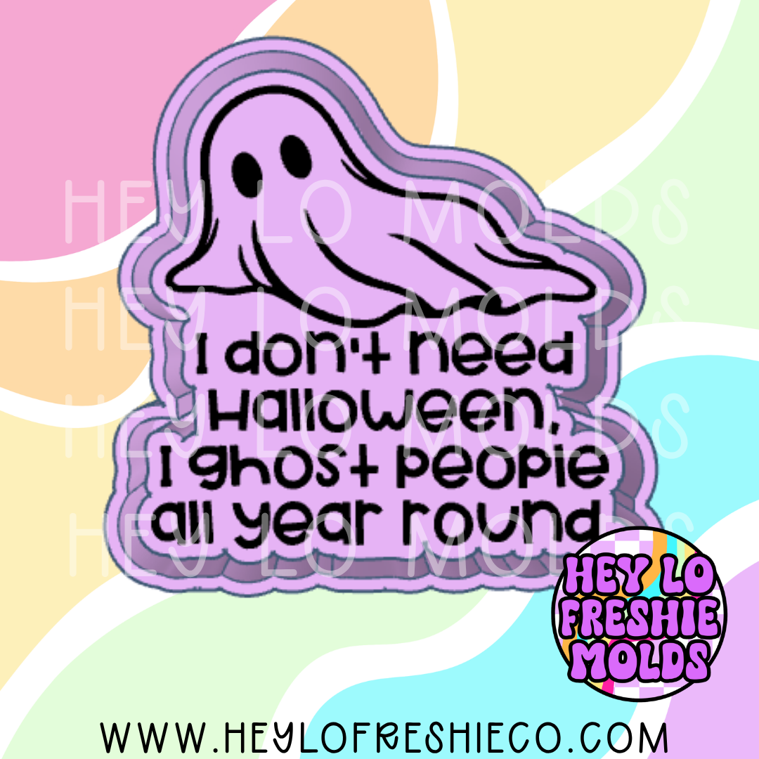 I Ghost People Year Round Silicone Mold