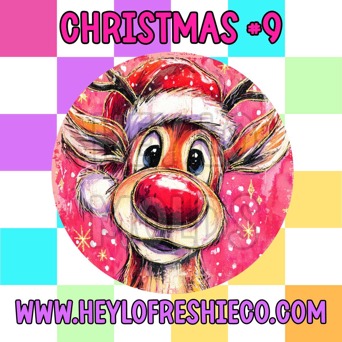 Pick Your Own (2 Inch Round) Cardstock - Christmas