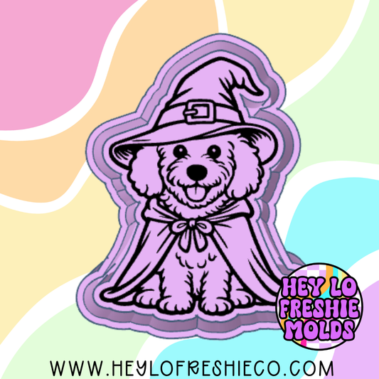 Witch Dog Silicone Mold