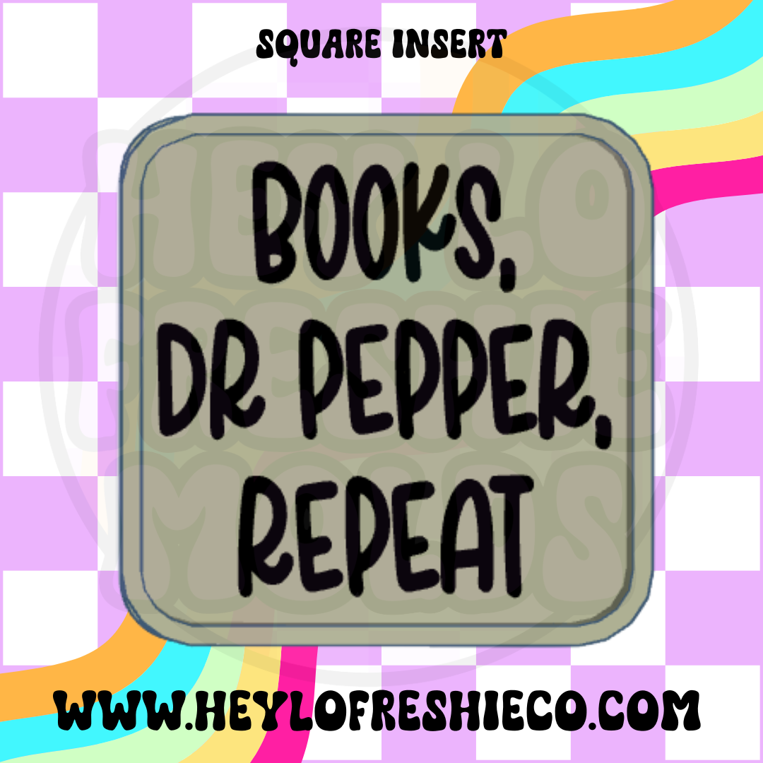 Square Inserts - Bookish Options
