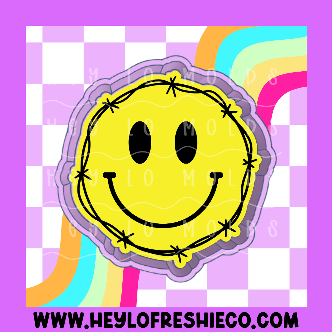 Barbed Wire Smile Silicone Mold