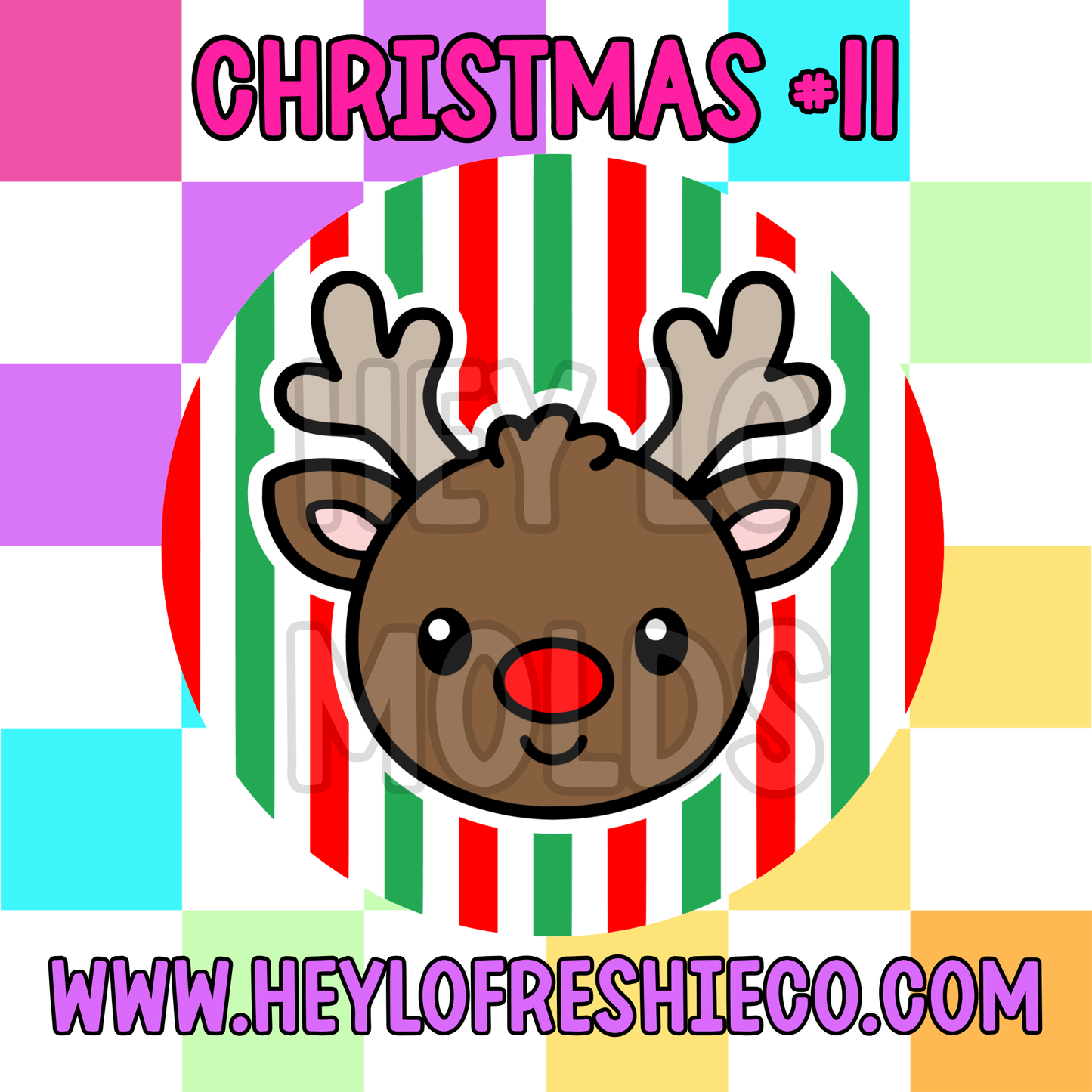 Pick Your Own (2 Inch Round) Cardstock - Christmas