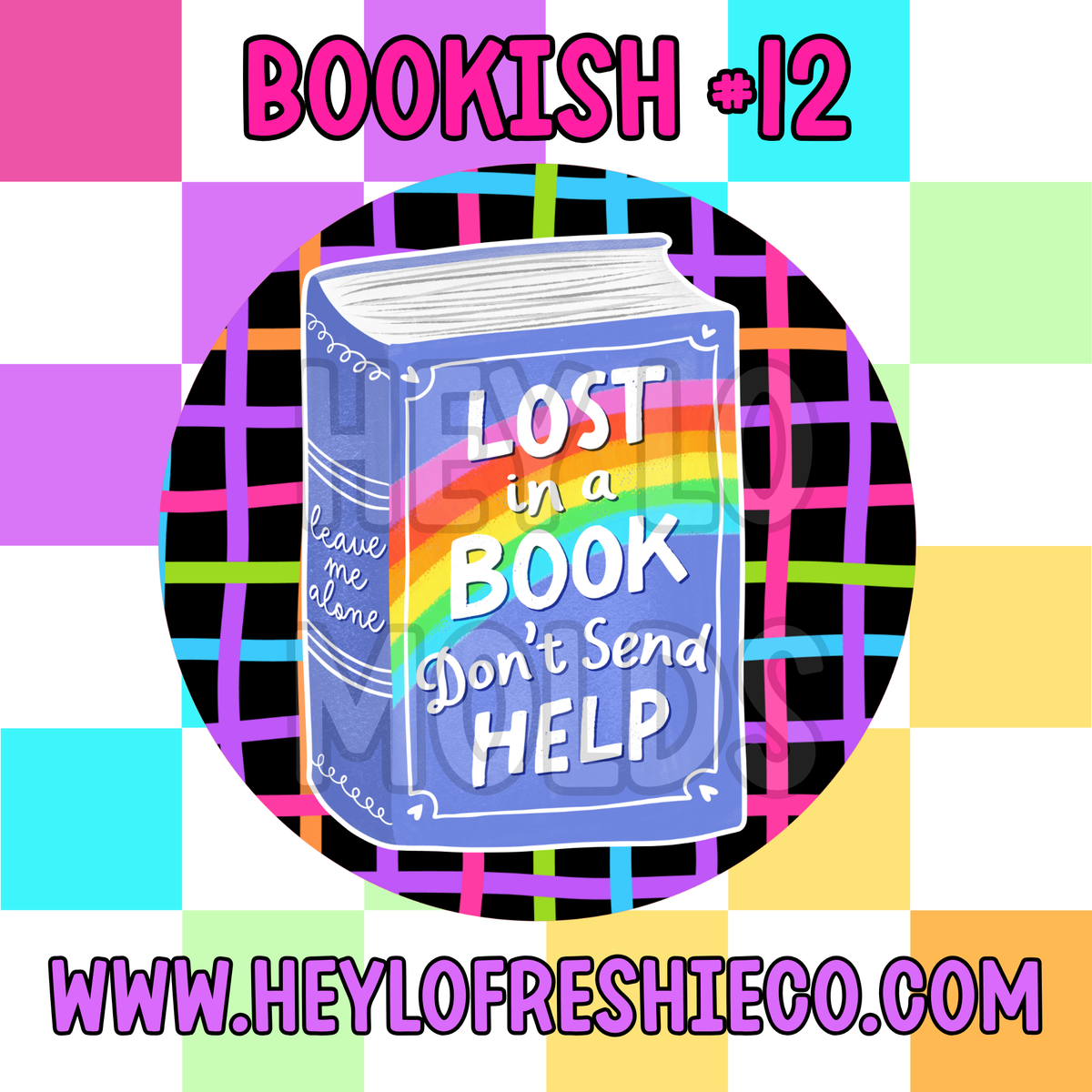 Pick Your Own (2.5 Inch Round) Cardstock - Bookish