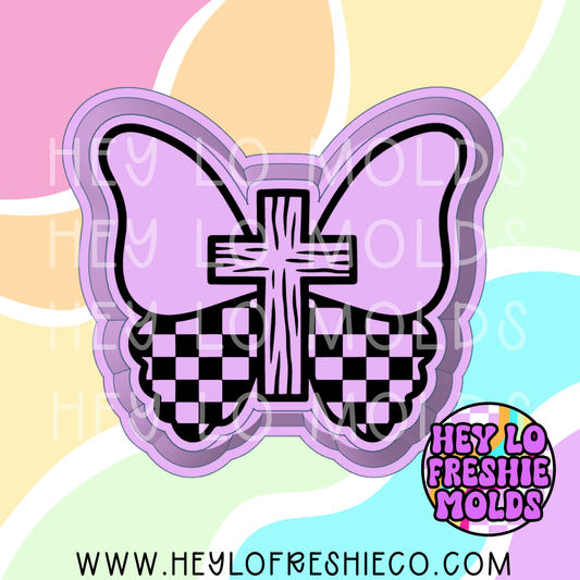 Cross Butterfly Silicone Mold