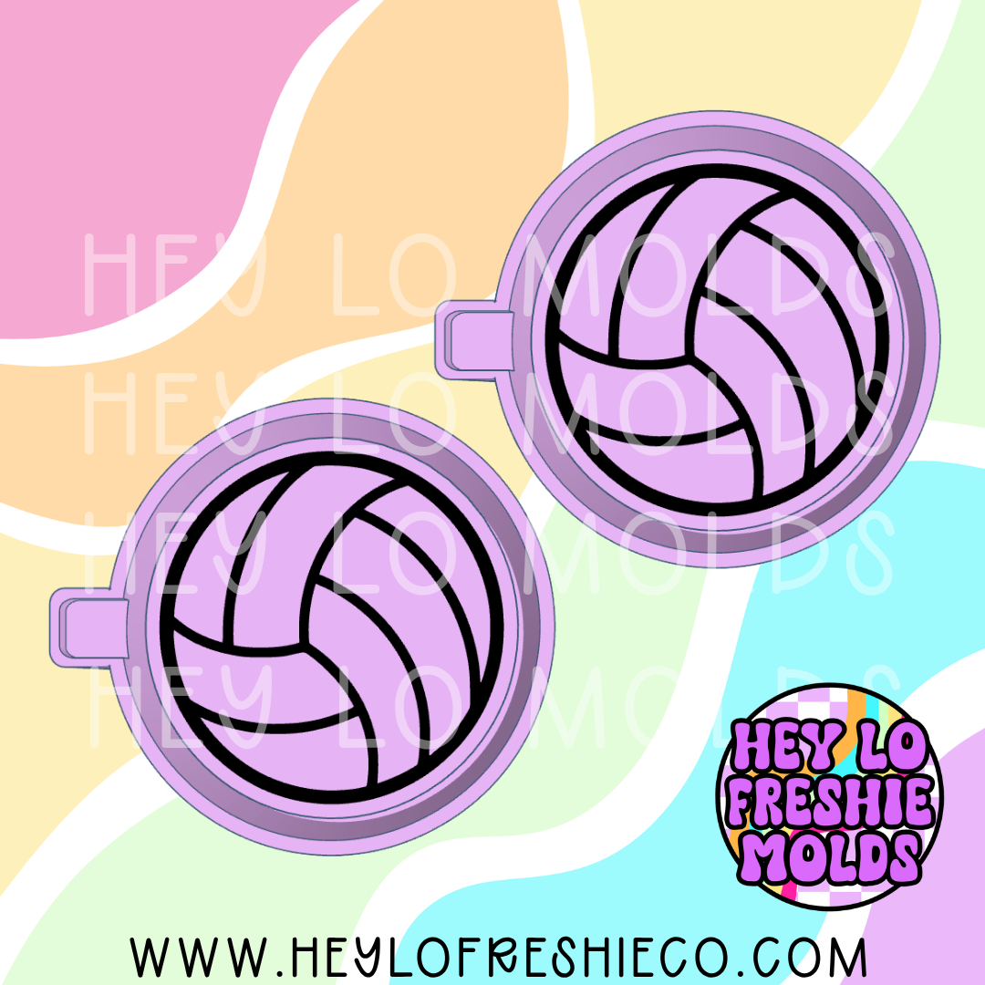 Volleyball Vent Set Silicone Mold