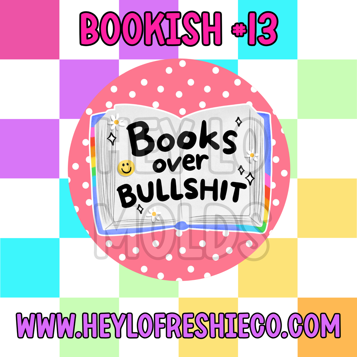 Pick Your Own (2.5 Inch Round) Cardstock - Bookish