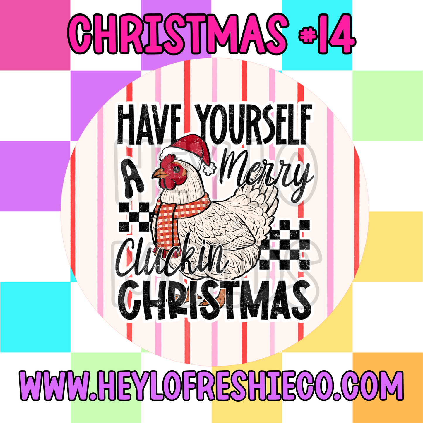 Pick Your Own (2 Inch Round) Cardstock - Christmas