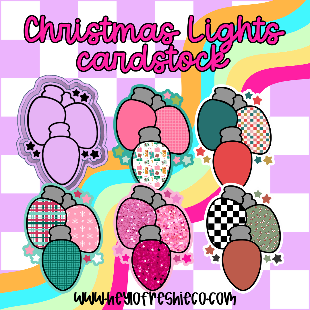 Cardstock Grab Bag | Christmas Lights
