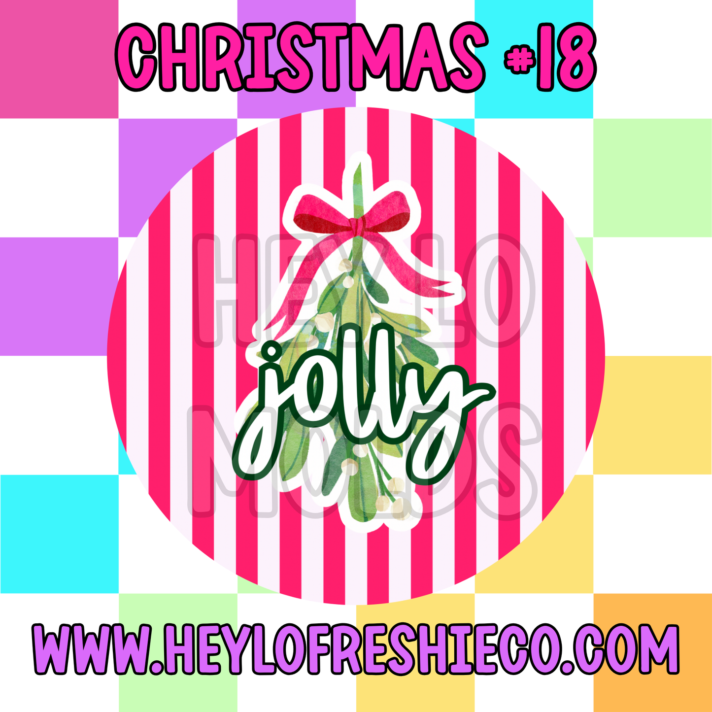 Pick Your Own (2 Inch Round) Cardstock - Christmas