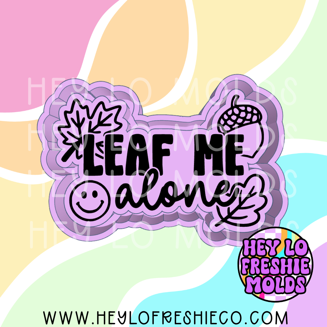Leaf Me Alone Silicone Mold