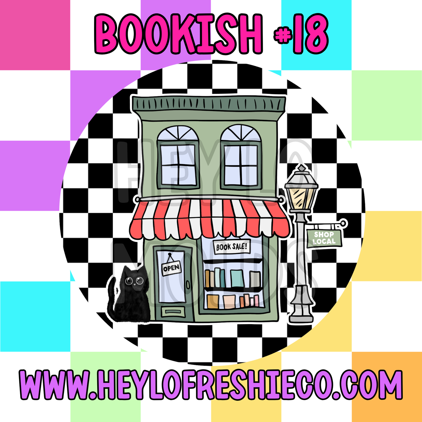 Pick Your Own (2.5 Inch Round) Cardstock - Bookish