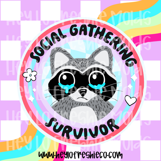 Round Cardstock 160 | Social Gathering Survivor