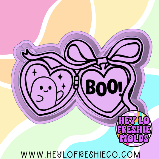 Boo Locket Silicone Mold