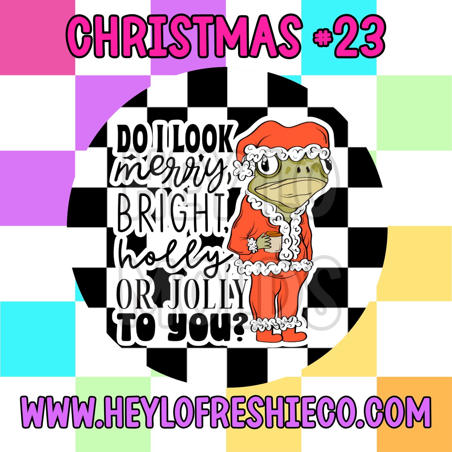 Pick Your Own (2 Inch Round) Cardstock - Christmas